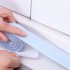 1roll PVC Sealing  Strip Kitchen Bathroom Waterproof Mildew Proof Seal Tape Gray 3 2m 3 8cm