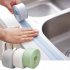 1roll PVC Sealing  Strip Kitchen Bathroom Waterproof Mildew Proof Seal Tape Plain Blue 3 2m 3 8cm