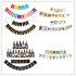 1set Banner Spanish Language Print Garlands Banners Birthday Party Decoration Ornaments Rose Red