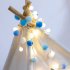 1string Led Ball Light String Home Decorative Oranment 2m 20 Light Lamp String