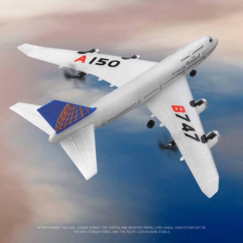 WLtoys Xk A150 Yw B747 2.4ghz RC Airplane 3ch 510mm Wing Span Epp Foam Fixed Wing RC Plane