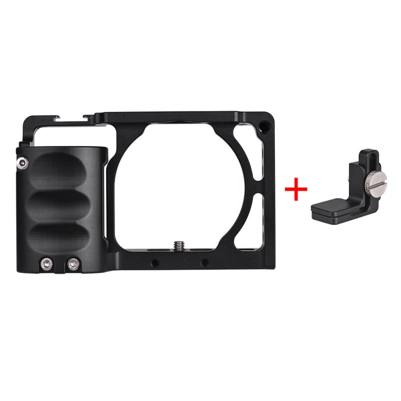 for Sony A6000 A6300 A6500 NEX7 Video Camera Cage + Hand Grip Kit Film Making System with Cable Clamp 