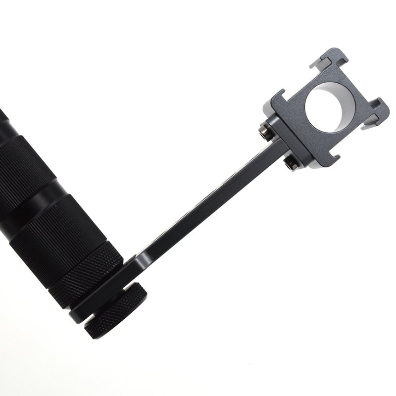 Triple Cold Shoe Mount Gimbal Extension Bracket Universal Mic Stand and Light Mount Plate Adapter Gimbal Stabilizer Accessories  