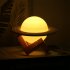 1w 16colors Led Saturn Lamp Ornament 300mah Battery Usb Charging Night Lights Table Lamp Christmas Gifts 16cm
