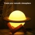1w 16colors Led Saturn Lamp Ornament 300mah Battery Usb Charging Night Lights Table Lamp Christmas Gifts 16cm