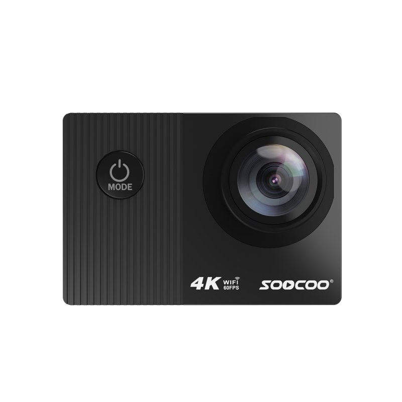 2.0 Inch Touch Screen Digital Camera Imx386 Sensor Waterproof 30m High-definition Lens 4k 60-frame High-definition Remote Control Video Recorder black