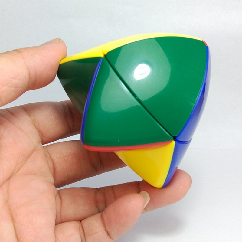 2*2 Skewb Pocket Cube Two Layers Tetrahedron Puzzle Cubes Brain Teaser Magic Cube