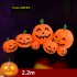 2 2M 7Pcs Pumpkin Shape Inflatable Prop for Halloween Spirit Festival Decor U S  regulations