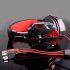 2 2M PC780 Gaming Headsets with Light Mic Stereo Earphones Deep Bass for PC Computer Gamer Laptop Black red does not shine