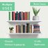 2 4 6 PCS Acrylic Fitted Shelf Dividers Closet Organization Separators Clear Shelf Dividers Wood Shelves Handbag Purse Sweater Organizer For Bedroom Kitchen Off