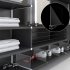 2 4 6 PCS Acrylic Fitted Shelf Dividers Closet Organization Separators Clear Shelf Dividers Wood Shelves Handbag Purse Sweater Organizer For Bedroom Kitchen Off