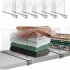 2 4 6 PCS Acrylic Fitted Shelf Dividers Closet Organization Separators Clear Shelf Dividers Wood Shelves Handbag Purse Sweater Organizer For Bedroom Kitchen Off