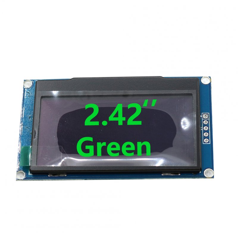 2.42inch 3.3v 4pin Oled Display Module I2c Port Ssd1309 Chip 128x64 Resolution Ssd