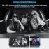 2 45 Inch HD Car Driving Recorder Dual Dash Cam 1080P Front Inside Camera Video Recorder Night Vision G sensor Black