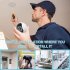 2 4G 5G Dual Band WiFi  Camera Motion Detection Surveillance  Camera Infrared Color Night Vision Cams Intelligent Notification Alarm Voice Camera For Delivery Ind
