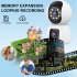 2 4G 5G Dual Band WiFi  Camera Motion Detection Surveillance  Camera Infrared Color Night Vision Cams Intelligent Notification Alarm Voice Camera For Delivery Ind