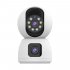 2 4G 5G Dual Band WiFi  Camera Motion Detection Surveillance  Camera Infrared Color Night Vision Cams Intelligent Notification Alarm Voice Camera For Delivery Ind