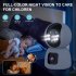 2 4G 5G Dual Band WiFi  Camera Motion Detection Surveillance  Camera Infrared Color Night Vision Cams Intelligent Notification Alarm Voice Camera For Delivery Ind