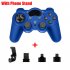 2 4G Gamepad Joystick Wireless Controller for PS3 Android Smart Phone TV Box Laptop Tablet PC blue