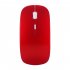 2 4G Mini Portable Laptop Computer Wireless Four way Roller Game Mouse Bluetooth Office Business Mouse red 2 4G wireless