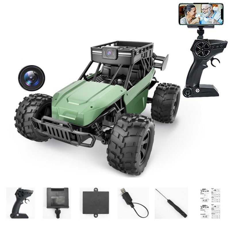 2.4G RC Car with 1080p 5g Wifi Camera Long Range Radio Speaker RC Car