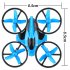 2 4G RC Mini Drone 360 Degree Flip Headless Mode Remote Control Quadcopter Blue