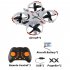 2 4G RC Mini Drone 360 Degree Tumbling Air Pressure Altitude Hold Headless Mode Sensing Remote Control Quadcopter White