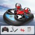 2 4G RC Mini Drone Boat 3 In 1 Waterproof RC Vehicle Quadcopter Boat Model Toys 1 Battery