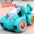 2 4G RC Stunt Car Dual Remote Control Gesture Sensing Spray Drift Car Model Toy for Kids blue