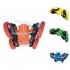 2 4G Rc Stunt Car Automatic Demonstration Double Sided Flip Rotation Remote Control Vehicle Toys Birthday Chirstmas Gifts For Boys Girls yellow