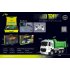 2 4G Remote Control Engineering Vehicle with Music Light Simulation Electric City Service Car Model Toys for Kids HJ8003 2