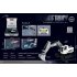 2 4G Remote Control Engineering Vehicle with Music Light Simulation Electric City Service Car Model Toys for KidsHJ8007