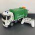 2 4G Remote Control Engineering Vehicle with Music Light Simulation Electric City Service Car Model Toys for Kids HJ8004 1