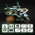 2 4G Remote Control Aircraft with Camera Rechargeable RC Plane Foam RC Glider Model Toys Yellow 3 7 A