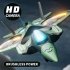 2 4G Remote Control Aircraft with Camera Rechargeable RC Plane Foam RC Glider Model Toys Green 3 7 B