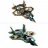 2 4G Remote Control Aircraft with Camera Rechargeable RC Plane Foam RC Glider Model Toys Green 3 7 B