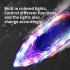 2 4G Remote Control Boat With Colorful Ligth 8 10km h High Speed Electric Speed Boat Model For Kids Birthday Gifts A