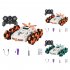 2 4G Remote Control Car 4WD 6 wheel Drift Stunt RC Car With Music Light Rechargeable Off road Vehicle Model Green