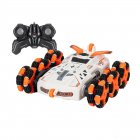 2.4G RC Car 4WD 6-wheel Drift Stunt RC Car Rechargeable Off-road Vehicle Model