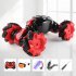 2 4G Remote Control Car Watch Gesture Sensor Twist RC Stunt Vehicle Model Toys Red