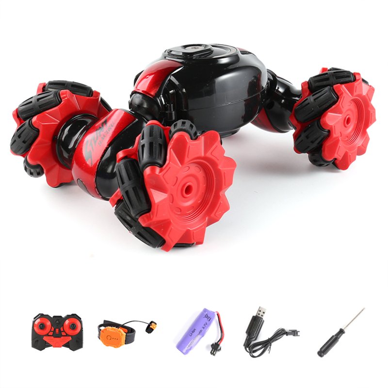 2.4G Remote Control Car Watch Gesture Sensor Twist RC Stunt Vehicle Model Toys