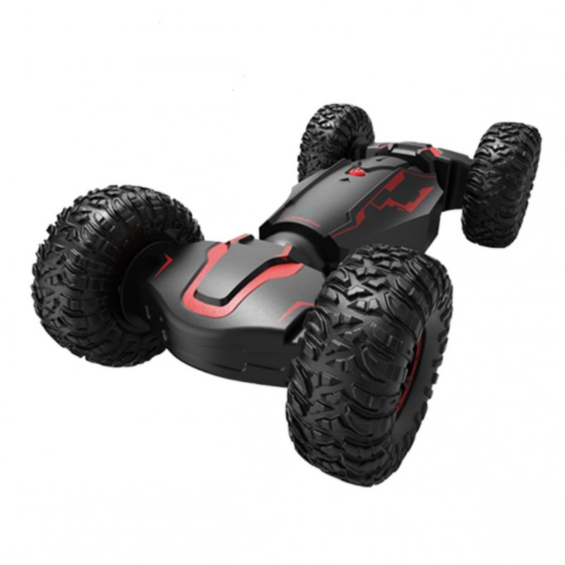 2.4G Remote Control Car With Spray Watch Dual Control Twist Stunt Vehicle Rechargeable Rc Drift Car For For Kids Birthday Christmas Gifts B red