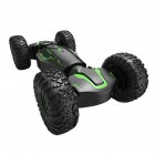 2.4G Remote Control Car With Spray Watch Dual Control Twist Stunt Vehicle Rechargeable Rc Drift Car For For Kids Birthday Christmas Gifts B green