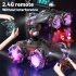 2 4G Remote Control Stunt Car With Sound Light High Definition Projection RC Car For Boys Girls Birthday New Year Gifts Black blue