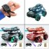 2 4G Remote Control Stunt Tank One Click Demonstration Electric Vehicle Model With Colorful Light For Boys Girls Birthday Gifts blue