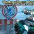 2 4G Remote Control Stunt Tank One Click Demonstration Electric Vehicle Model With Colorful Light For Boys Girls Birthday Gifts blue