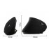 2 4G Wireless 1600dpi Optical Mouse Ergonomics Vertical Gaming Mouse Computer Mouse  Wireless dry battery