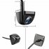 2 4G Wireless Car Camera Front Rear View Reversing Camcorder Infrared Night Vision Backup Camera Black