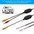 2 4G Wireless Car Camera Front Rear View Reversing Camcorder Infrared Night Vision Backup Camera Black