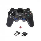 2.4G Wireless Controller PC Gamepads Gaming Joystick Compatible For Android Phones / PC / PS3 / TV Box Black USB+type-C